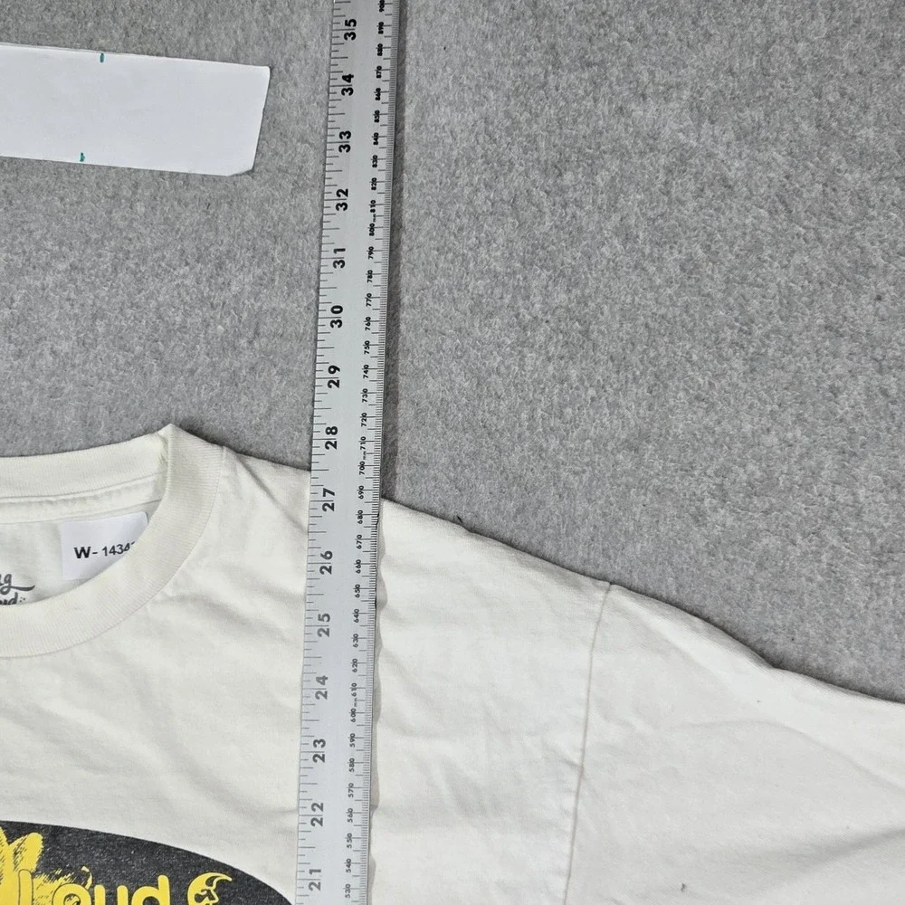 Rolling Loud Men Shirt L White Hip Hop Music Festival Poster Concert Tee READ